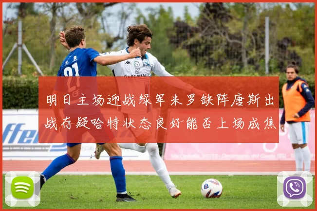 明日主场迎战绿军米罗缺阵唐斯出战存疑哈特状态良好能否上场成焦点