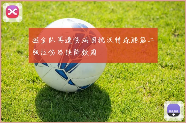 掘金队再遭伤病困扰沃特森腿筋二级拉伤恐缺阵数周